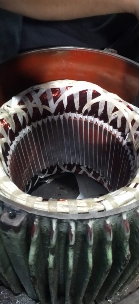 Rewinding AC Motor 260645